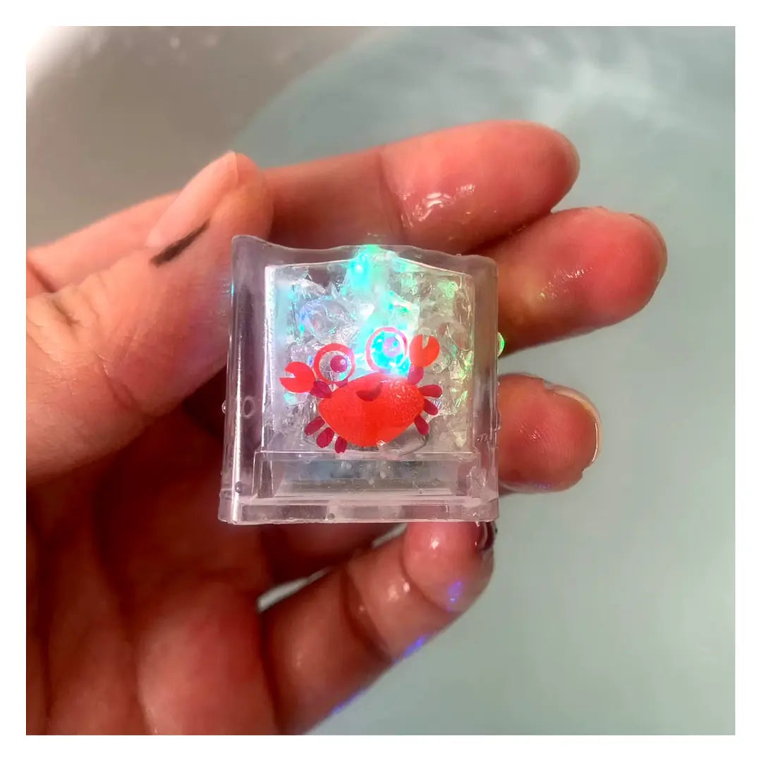 Set 8 Cubos Luminosos Led Para el Agua