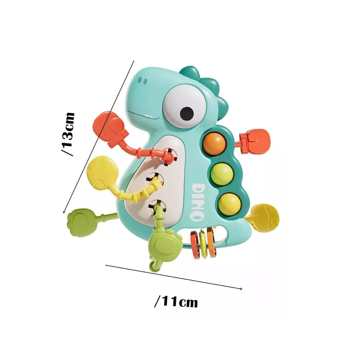 Mordedor Multifuncional Dino Verde