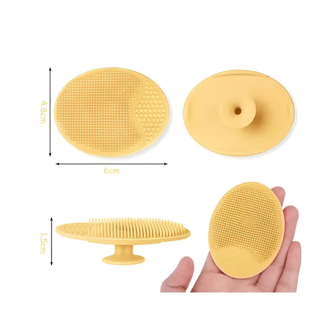 Set 3 Cepillos de Silicona Damasco