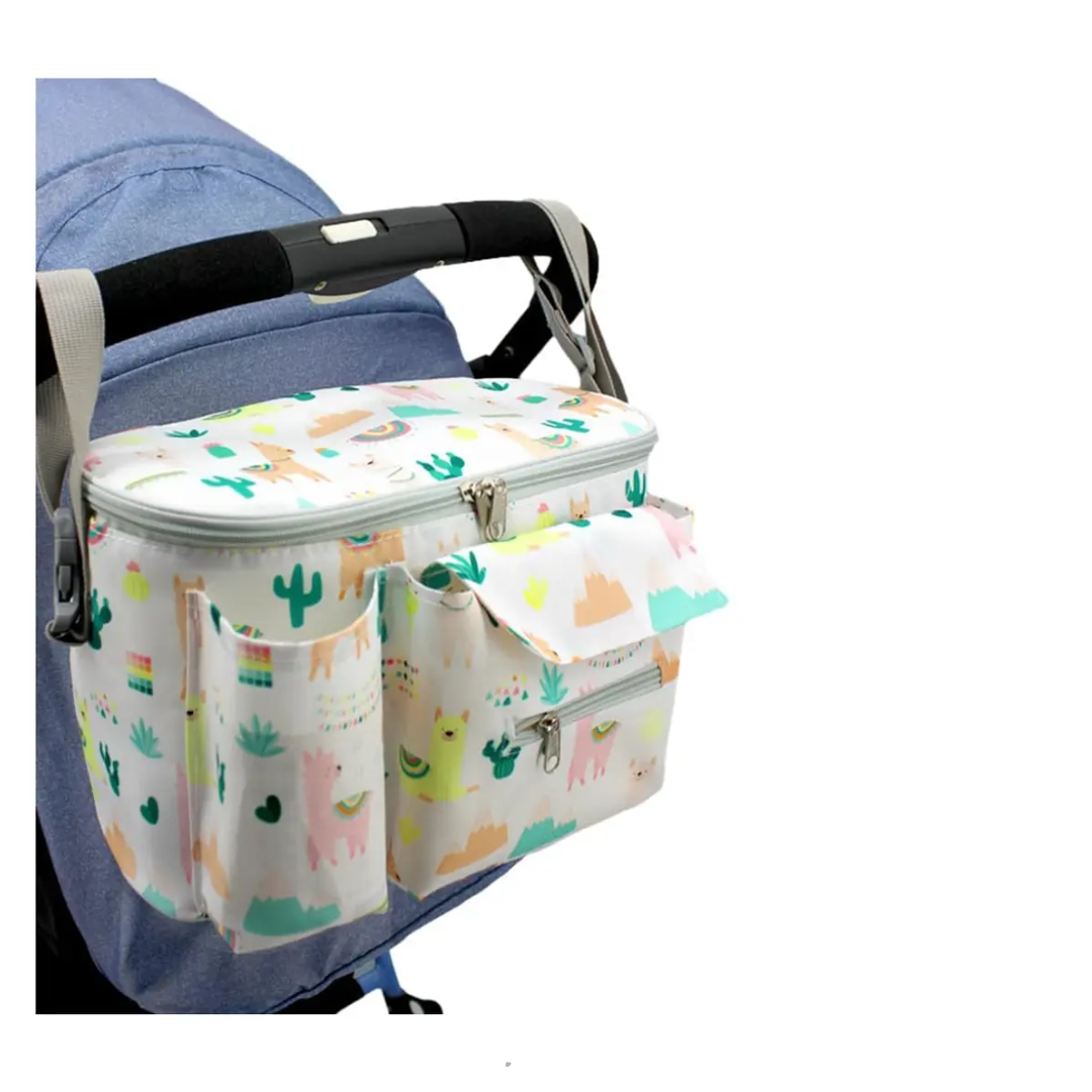 Bolso Organizador Blanco Alpacas