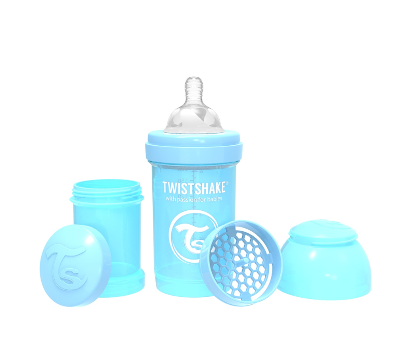 Mamadera 180ml Twistshake Azul