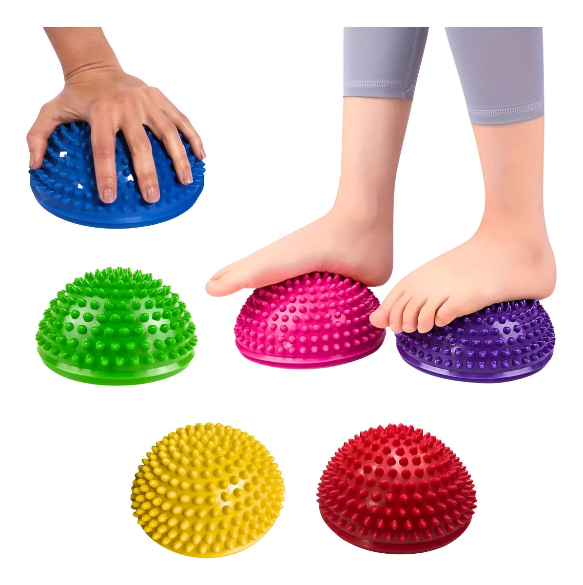 Bosu Sensorial Violeta de 16 cm