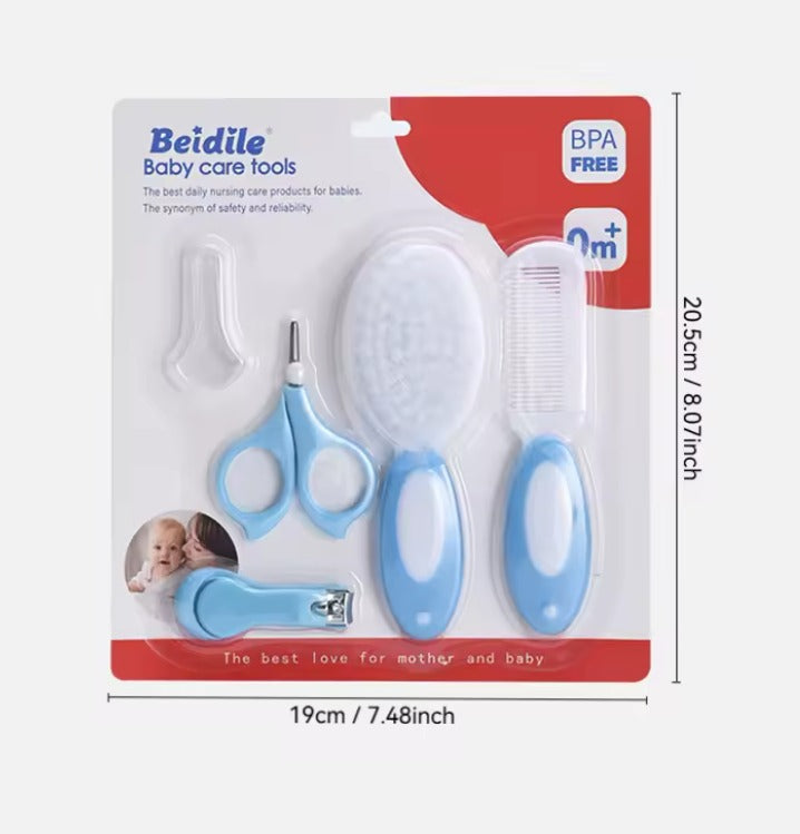 Kit de Higiene Celeste 4 Piezas