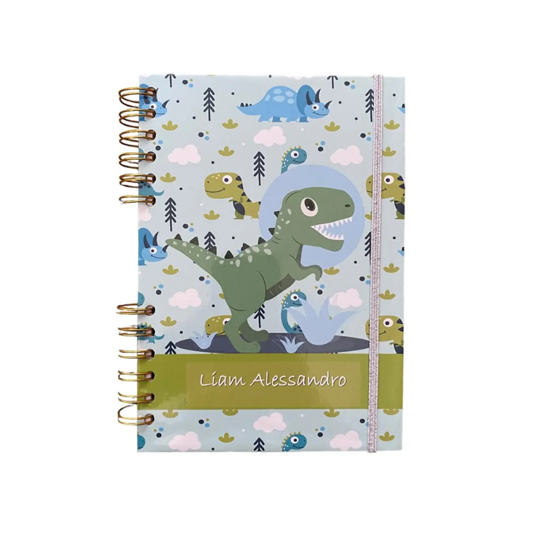 Agenda Pediátrica Personalizada Dinosaurio Renato