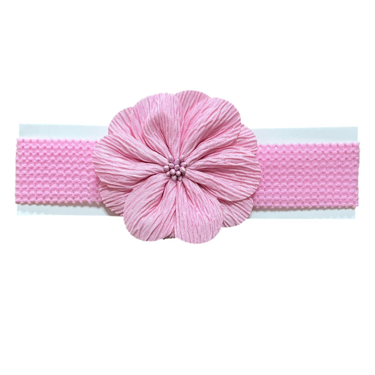 Cintillo Diseño Flor Rosa