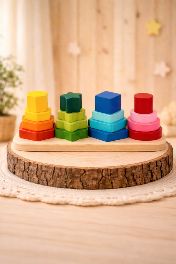 Torre de Madera 4 Elementos