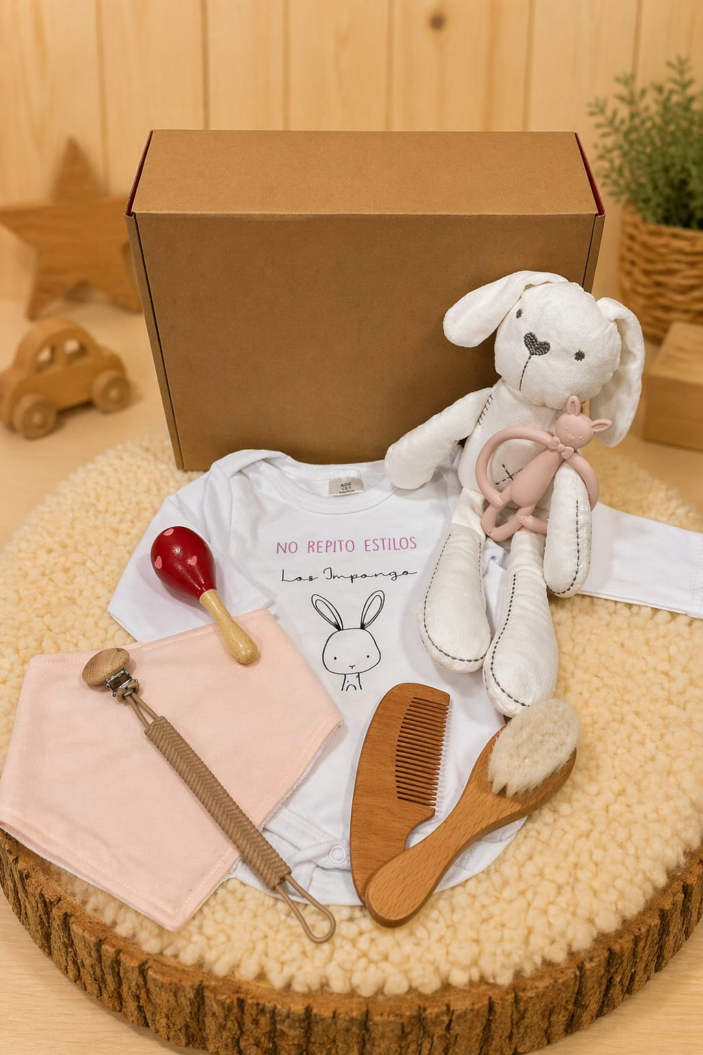 Box Recien Nacido Rabbit Pink