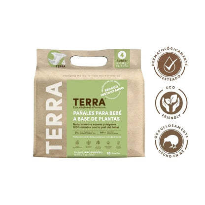 Pañales Terra Talla G Biodegradables