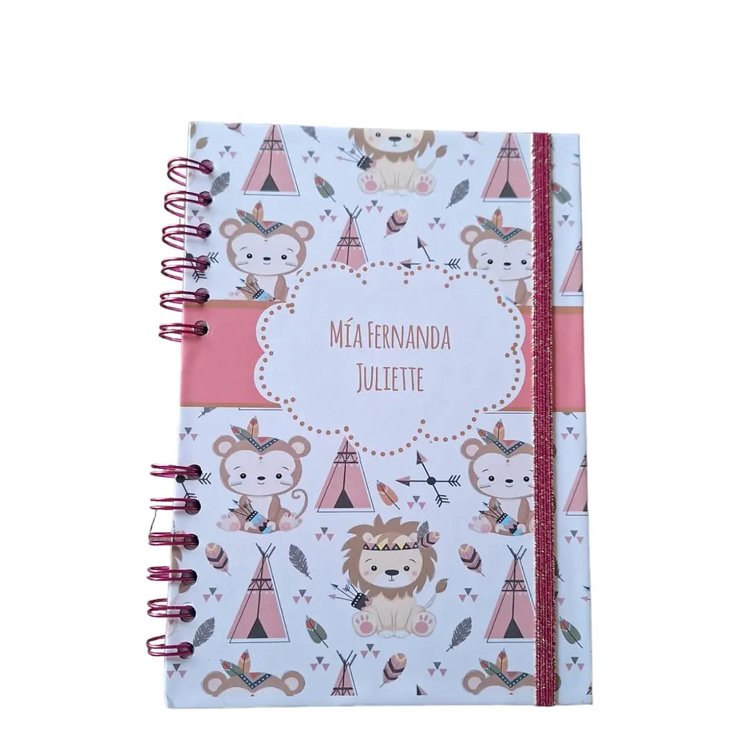 Agenda Pediátrica Personalizada con Nombre