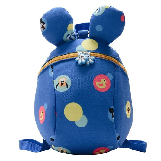 Mochila con Arnés Azul Eléctrico