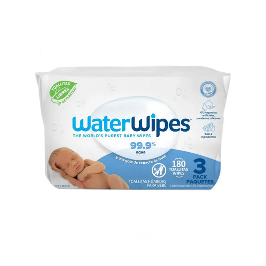 Toallitas Húmedas WaterWipes 3x60 uns