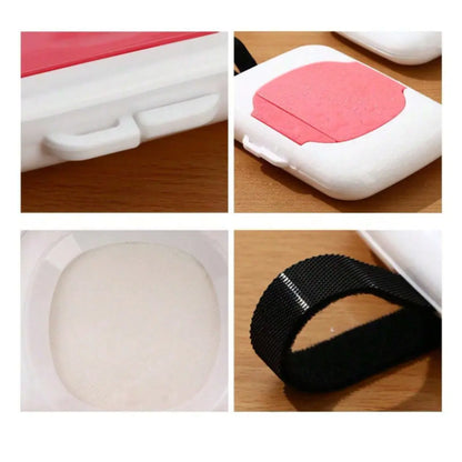 Porta Toallas Húmedas Verde