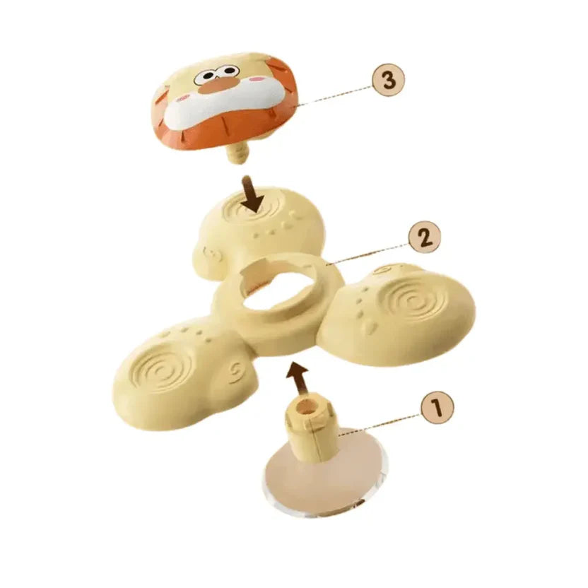 Set 3 Spinner con Ventosa