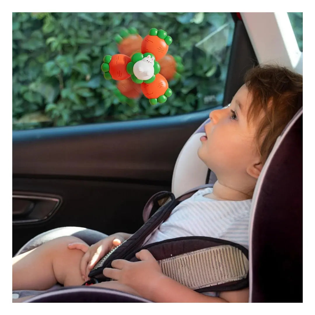 Set 3 Spinner con Ventosa Zanahoria