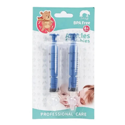 Jeringa Lavado Nasal Azul 2 Uns