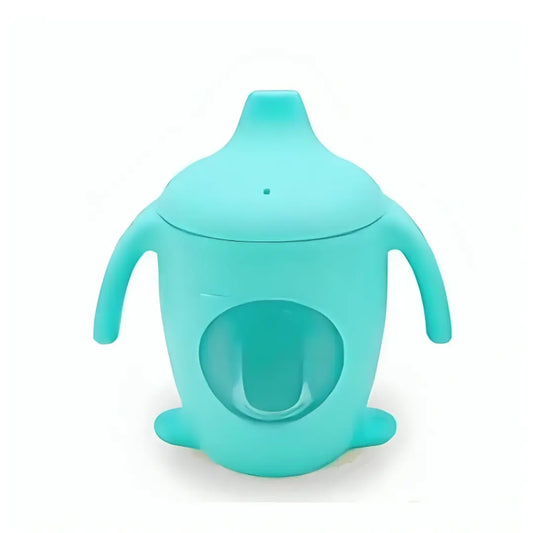 Vaso de Silicona con Boquilla Menta