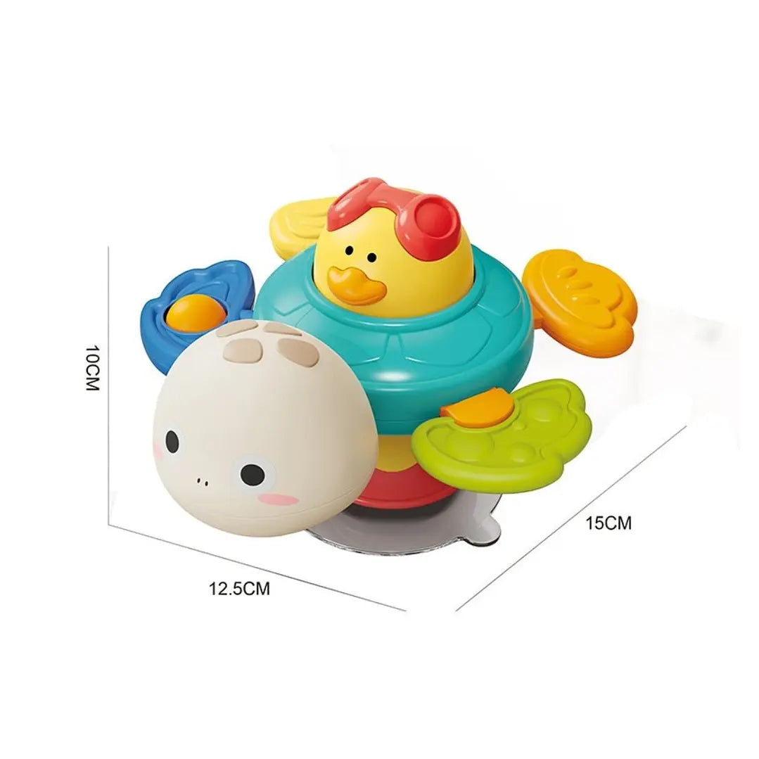 Tortuga Spinner con Ventosa