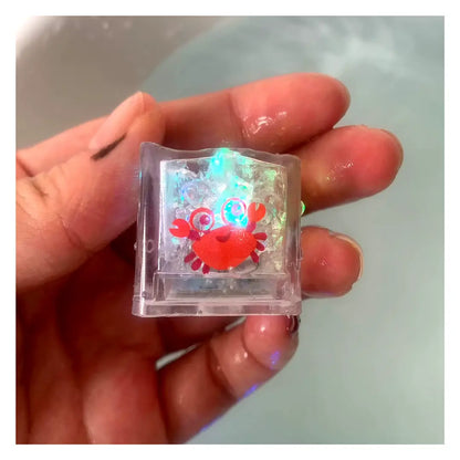 Set 8 Cubos Luminosos Led Para el Agua