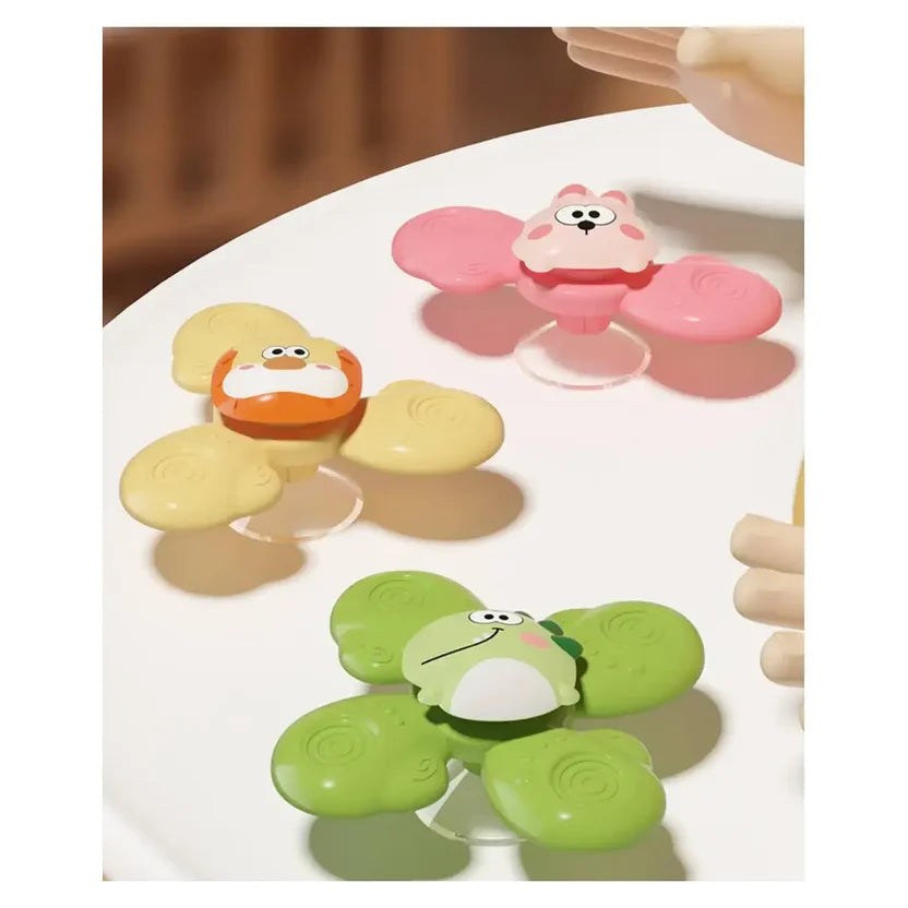 Set 3 Spinner con Ventosa