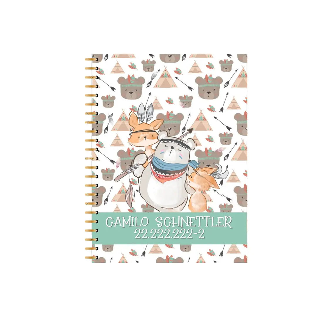 Agenda Pediátrica Personalizada con Nombre