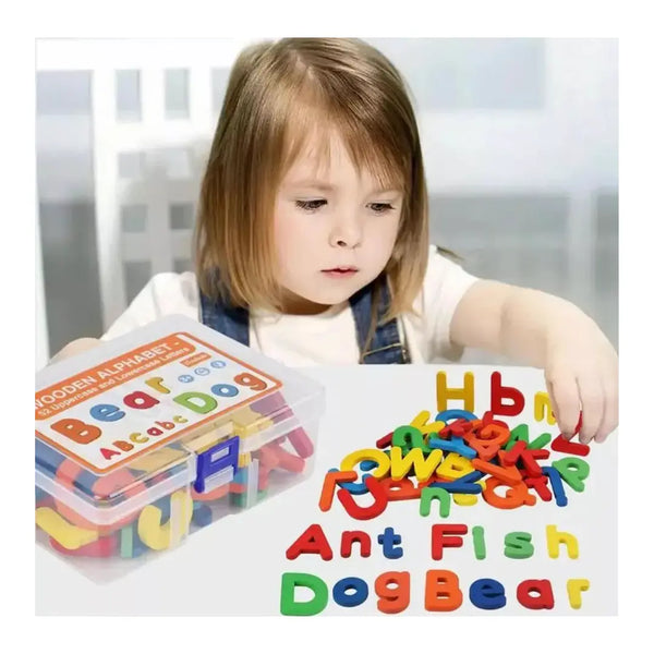Caja de Letras 52 Piezas Abecedario: foto 3