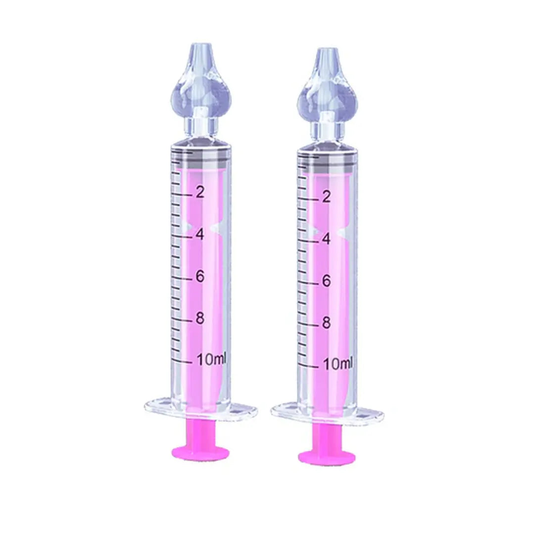 Jeringa Lavado Nasal Rosado 2 Uns.