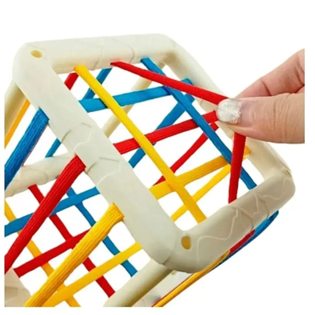 Cubo Sensorial Pequeño de Encaje
