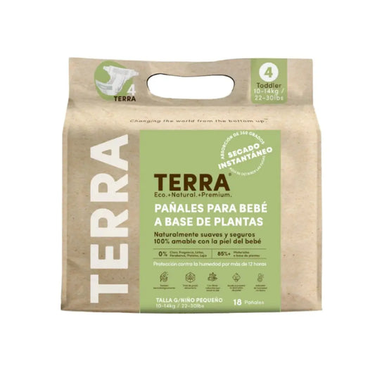 Pañales Terra Talla G Biodegradables