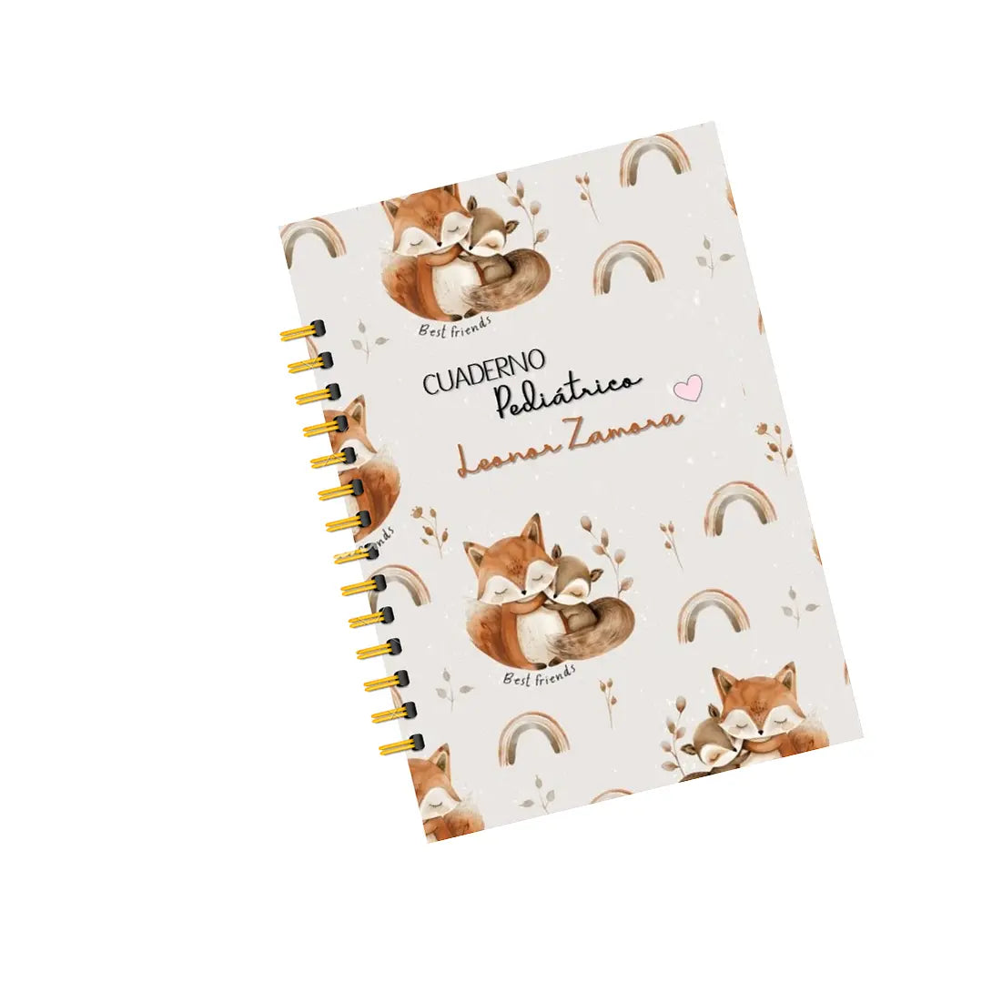 Agenda Pediátrica Personalizada con Nombre