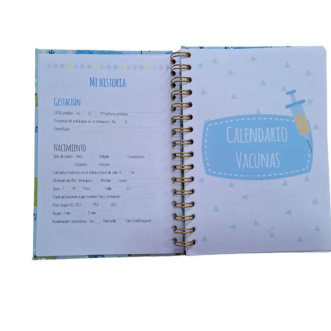Agenda Pediátrica Personalizada con Nombre