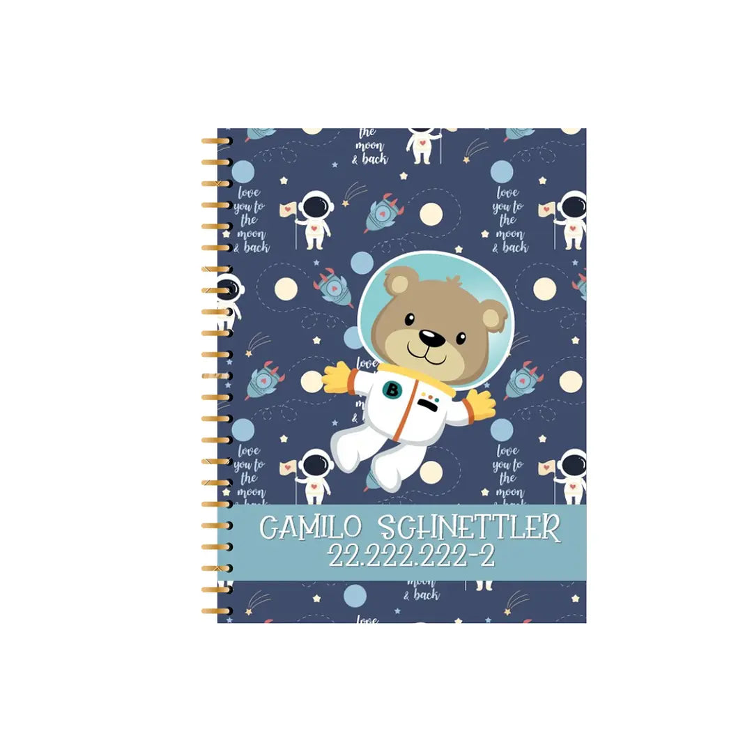 Agenda Pediátrica Personalizada con Nombre