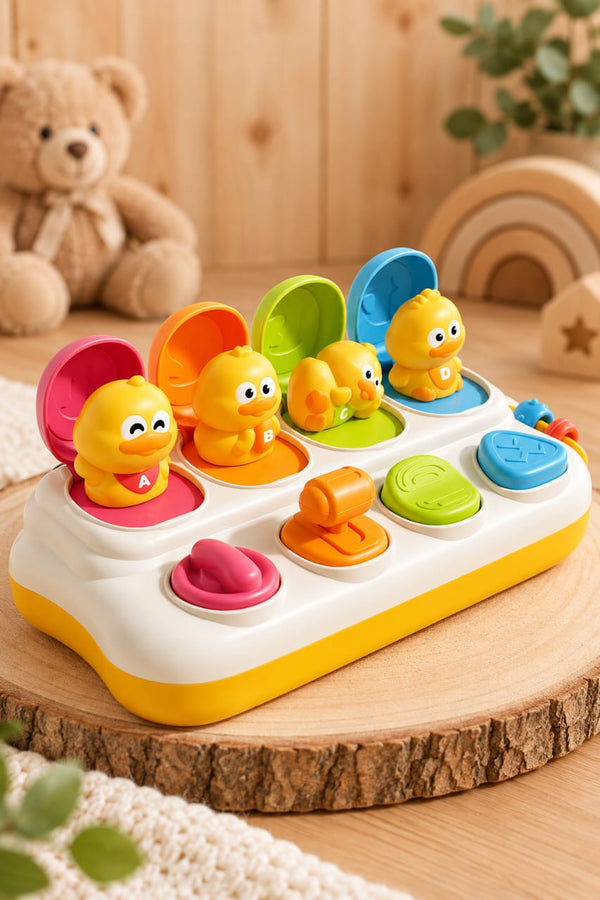 Pop Up de Patitos: juego de encaje