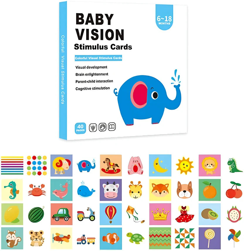 Tarjetas de Estimulación Visual Colores