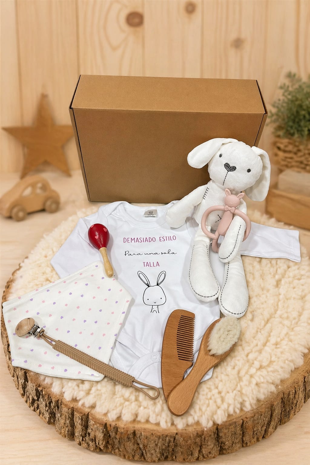 Box Recien Nacido Rabbit Pink