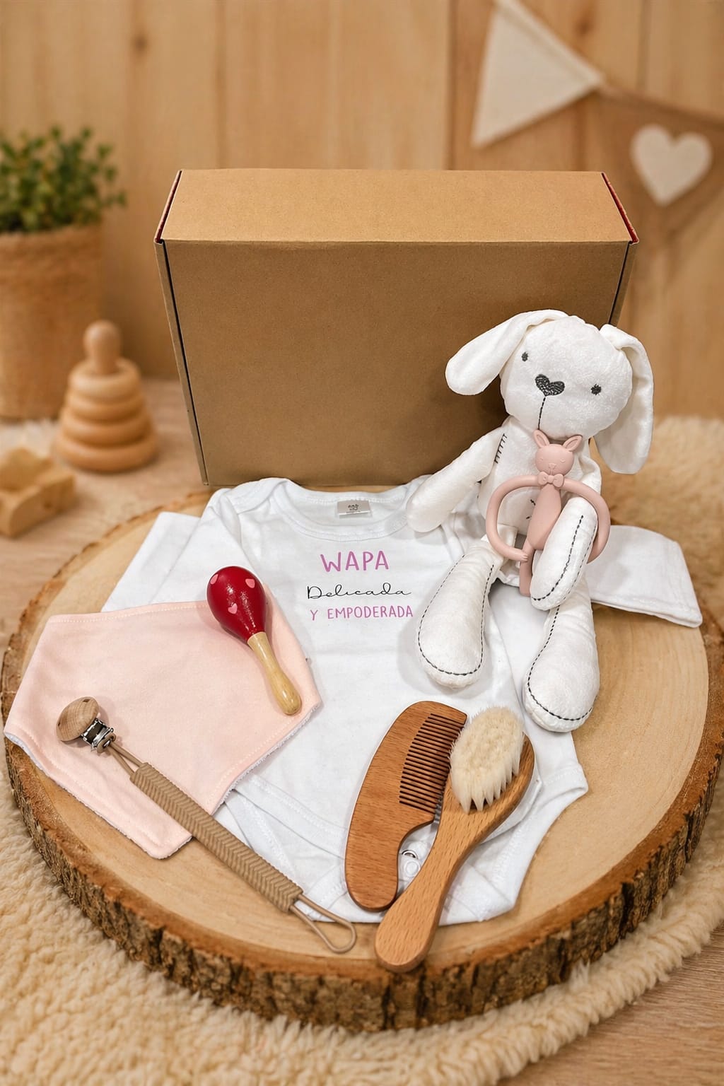 Box Recien Nacido Rabbit Pink