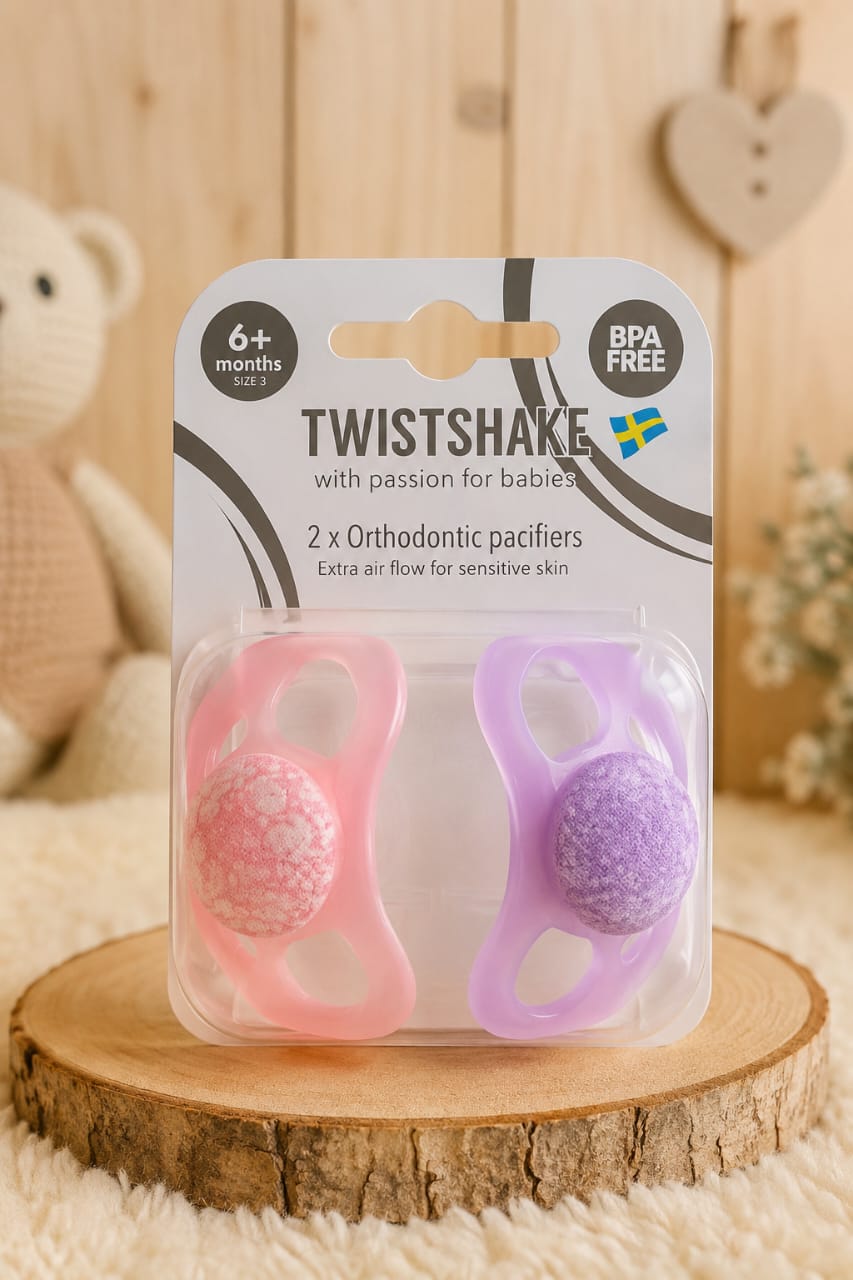 Chupetes Twistshake +6 meses
