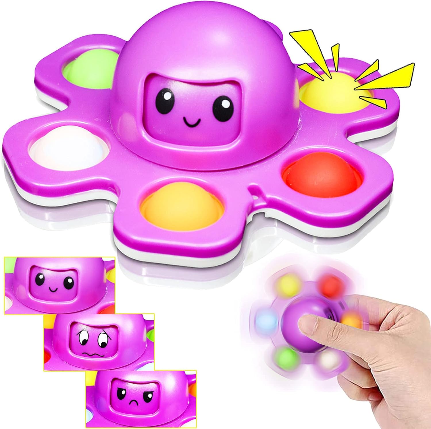 Pulpo Spinner de Emociones