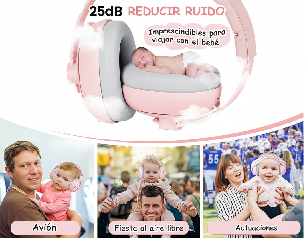 Protector de Oídos 2 en 1