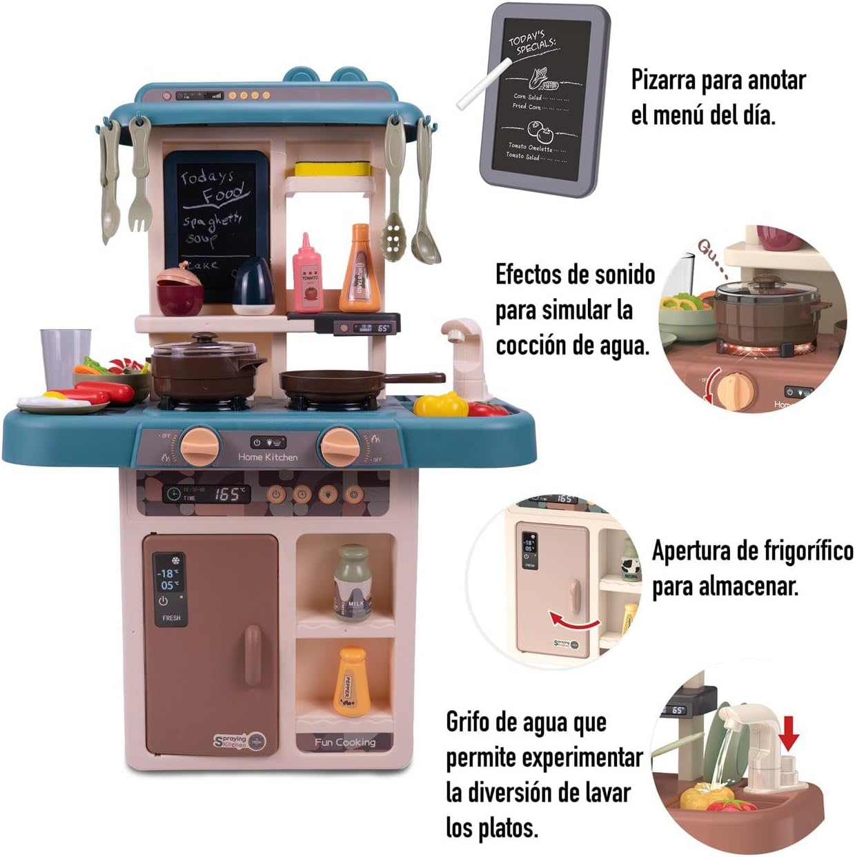 Cocina con Sonido y Luces