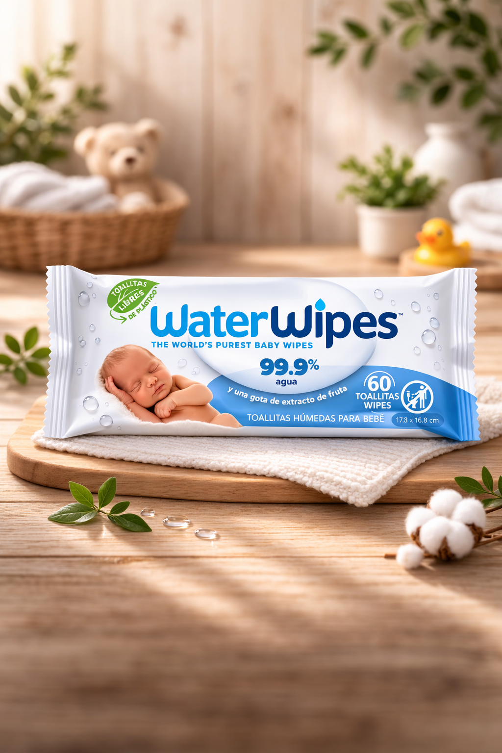 Toallitas Húmedas WaterWipes