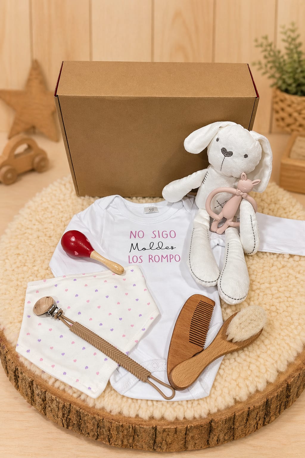 Box Recien Nacido Rabbit Pink
