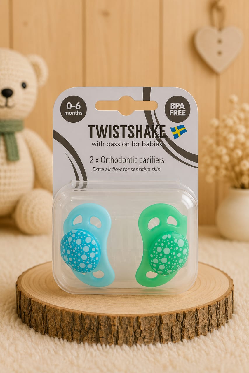 Chupetes Twistshake 0 a 6 meses