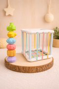 Cubo Sensorial Pequeño de Encaje