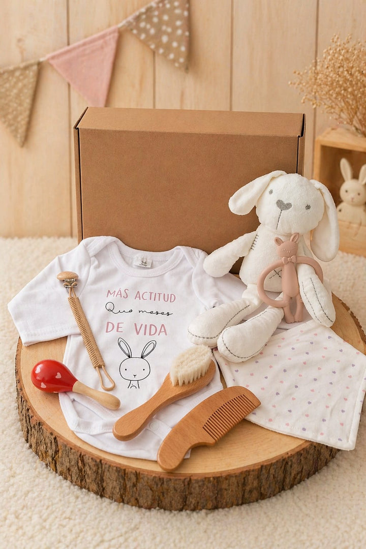Box Recien Nacido Rabbit Pink