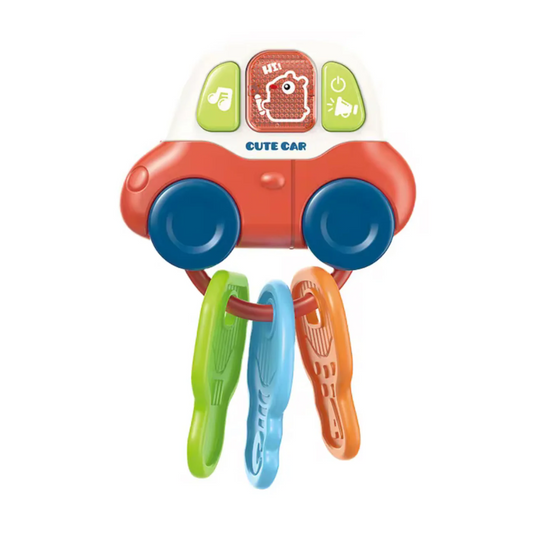 Llavero Mordedor Musical Auto