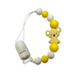 Porta Chupetes de Silicona Koala Amarillo