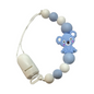 Porta Chupetes de Silicona Koala Azul