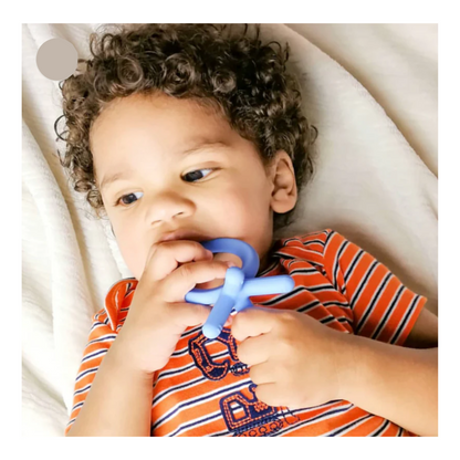 Mordedor de Silicona Comotomo Azul