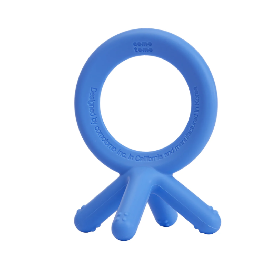 Mordedor de Silicona Comotomo Azul