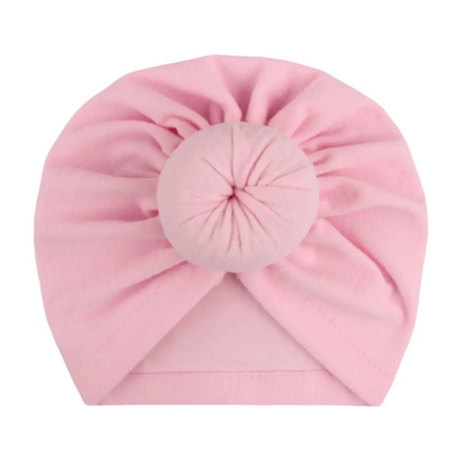 Turbante Donuts Rosa Claro